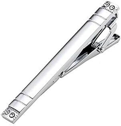 3PCS Cufflinks Tie Bar Wedding Clip Button Shirt Modern Classic Design Business Gift Set in Kuwait