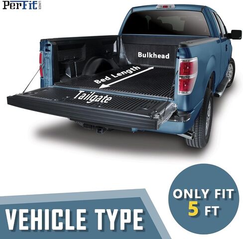 Perfit Liner Soft Tri-Fold Truck Bed Tonneau Cover Compatible with 5 FT (60") 2020-2025 Jeep Gladiator in Saudi Arabia