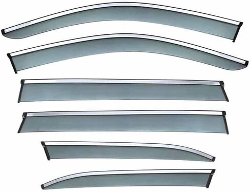 واقيات المطر للزجاج الأمامي للسيارة VW TAVENDOR MK1 2023 2024، حاجبات الرياح للنافذة الأمامية والخلفية، حاجبات مقاومة للماء للنوافذ والإكسسوارات الخارجية in Saudi Arabia