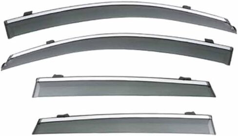 Car Windshield Rain Guards for Suzuki Hatchback Liana/Baleno/Aerio MK1 2001-2018, Front Rear Window Wind Deflectors Visors Waterproof Deflector Windows Exterior Accessories in Saudi Arabia