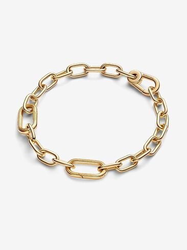 PANDORA ME Rectangular Openable Link - 14k Gold-plated unique metal blend - With Gift Box in Saudi Arabia