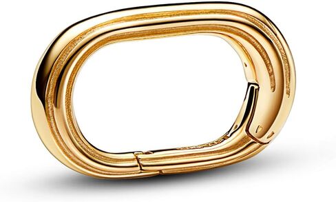 PANDORA ME Rectangular Openable Link - 14k Gold-plated unique metal blend - With Gift Box in Saudi Arabia