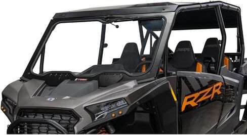 Tusk UTV زجاج أمامي كامل مع ممسحة زجاج أمامي مقاس 16 بوصة متوافقة مع Polaris RZR XP 1000 2024-2025/ RZR XP 4 1000 2024-2025 in Saudi Arabia