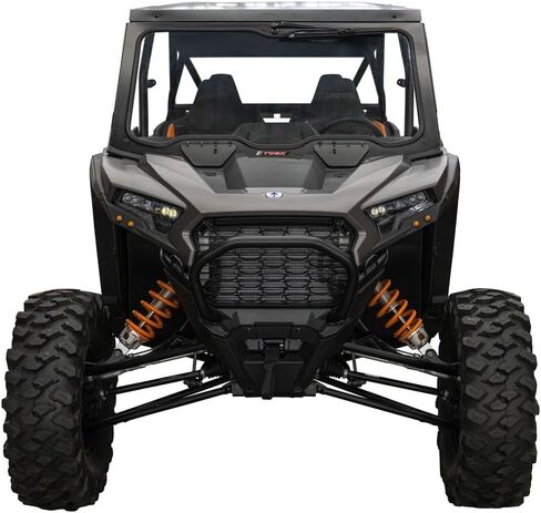 Tusk UTV زجاج أمامي كامل مع ممسحة زجاج أمامي مقاس 16 بوصة متوافقة مع Polaris RZR XP 1000 2024-2025/ RZR XP 4 1000 2024-2025 in Saudi Arabia