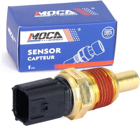 MOCA Engine Coolant Temperature Sensor Compatible with 01-06 for Chrysler Sebring 2.4L & 06-10 for Dodge Charger 2.7L & 05-07 for Jeep Grand Cherokee 5.7L & 02-08 for Mini Cooper 1.6L in Saudi Arabia