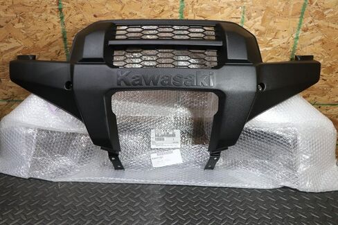 غطاء ممتص الصدمات لـ BRUTE FORCE OEM يناسب Kawasaki واقي بلاستيكي أسود 2012-2023 in Saudi Arabia