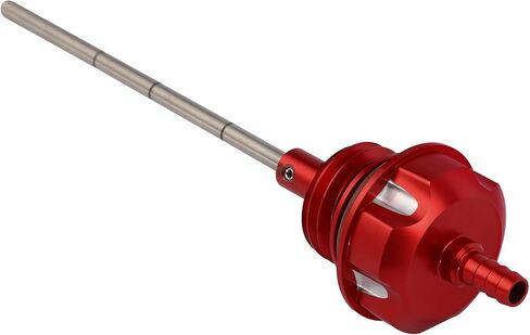 SLMOTO Aluminum Vented Oil Dipstick Tank Cap Plug Fit For Harley Davidson Touring 2017-2025 Softail 2018-2021 Red in Saudi Arabia