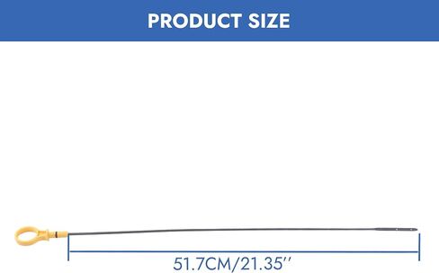 Professional Oil Dip Stick CJ5Z-6750-A – Compatible with Ford 2.0L EcoBoost Engines (Explorer, Edge, Taurus, Lincoln MKC) – Accurate Double Hole Oil Level Check for Car, Truck, RV in Saudi Arabia