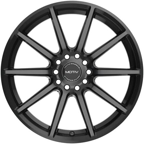 Motiv 431B 16x7.5 5x100/5x4.5 بوصة +40 ملم حافة عجلة سوداء لامعة مقاس 16 بوصة in Saudi Arabia