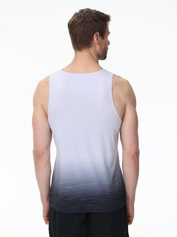 Men's Sleeveless Tank Tops Quick Dry Workout Gym Shirts Muscle Tee for Summer Beach Hawaiian in Saudi Arabia