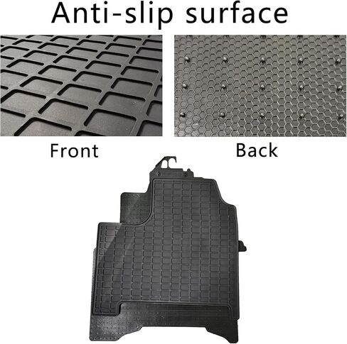 Floor Mat Liner Fit for 2018-2023 Freightliner Cascadia 116 & 126 with Automatic or Manual Transmission, Black in Saudi Arabia