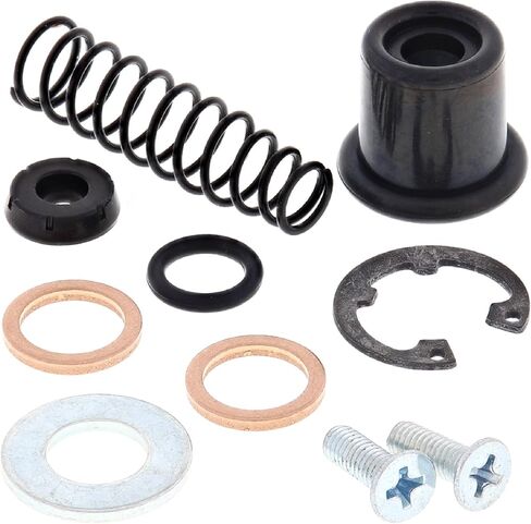 All Balls Racing Master Cylinder Rebuild Kit-Front 18-1017 Compatible With/Replacement For Yamaha YSR50 1987-1992, YZ125 1985-1989, YZ250 1985-1989, YZ490 1985-1990, YZ80 1986-1996 in Saudi Arabia