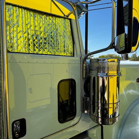 Sun Shield 3-Layer Insulated Blackout Window Cover FITS Peterbilt 386 388 389 in Saudi Arabia