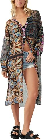 Free People Naomi Maxi Black Combo XS (Women's 0-2) in Saudi Arabia