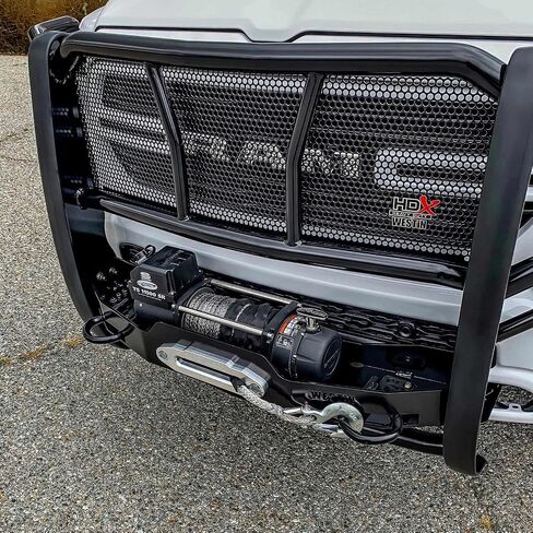 Westin 57-93975 HDX 1-Piece Winch Mount Grille Guard fits 2019-2025 Ram 1500 (Exc 1500 2019-2024 Classic) (Exc Rebel, Warlock & TRX) in Saudi Arabia