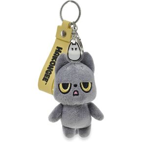 Plush Keychain Collection – Cute Cat Charms with Acrylic Accent, Poseable Tail & Rubber Strap in Saudi Arabia