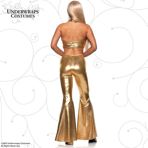 UNDERWRAPS حللا ديسكو معدنية مثيرة - حللا ديسكو مفتوحة للنساء in Saudi Arabia