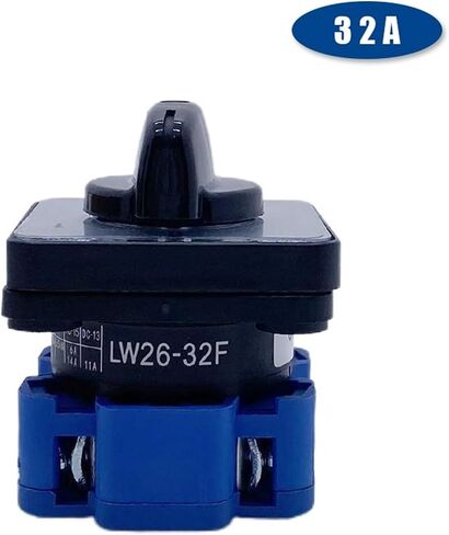 1Pcs LW26-32F C02/1 Power Cut Off Motor Machine Tool 32A Silver Contact Universal Conversion Rotary Cam Switch in Saudi Arabia