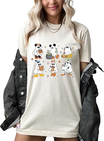 Retro D.isney Ghost Halloween Shirt, M.Ickey and Friends Ghost Halloween Shirt, Halloween Tee, Spooky Halloween Tee in Saudi Arabia