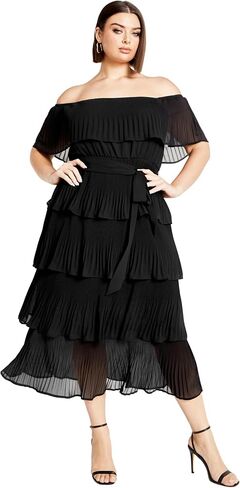 City Chic Women's Cocktail Dress-Night Garden in Saudi Arabia