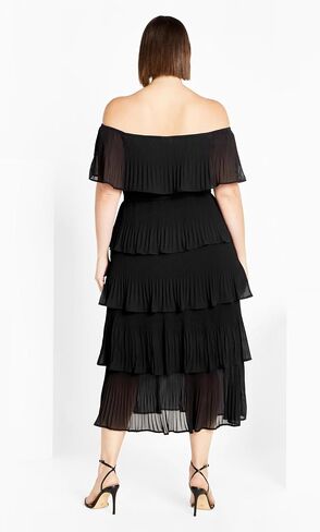 City Chic Women's Cocktail Dress-Night Garden in Saudi Arabia