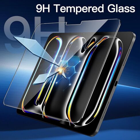 JETech Screen Protector for iPad Pro 11-Inch All Models and iPad Air 5/4 10.9-Inch with Easy Installation Frame, Tempered Glass Film, HD Clear, 2-Pack in Saudi Arabia