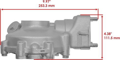Caltric Complete Rear Differential & Axle Compatible with Honda Trx300Fw Fourtrax 300 4X4 1992-2000 in Saudi Arabia