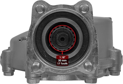 Caltric Complete Rear Differential & Axle Compatible with Honda Trx300Fw Fourtrax 300 4X4 1992-2000 in Saudi Arabia