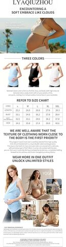 Maternity Tank Top and T-Shirt Set, Scoop Neck, Side Ruched, White, Black, Light Blue, Casual Wear, 3 Pack S-XXL (US, Alpha, 1 Month, Black) in Saudi Arabia