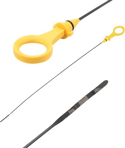 Engine Oil Dipstick, Oil Dipstick Replacement, Automotive Fluid Level Indicator Dip Stick Part, Car Accessories Compatible with Audi A4 A5 Quattro with 2.0T Engine, Replaces OEM#06J115611F in Saudi Arabia