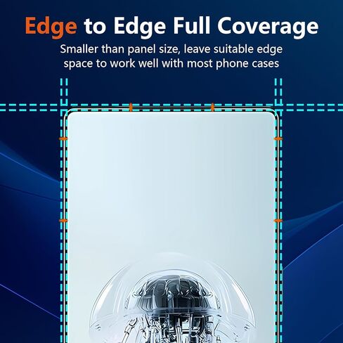 (3 Pack) for ZTE Nubia Red Magic 9 Pro/9s Pro/9 Pro Plus Screen Protector,Tempered Glass flim,9H Hardness,Anti-Scratch, Case Friendly, Bubble Free,HD Clear in Kuwait