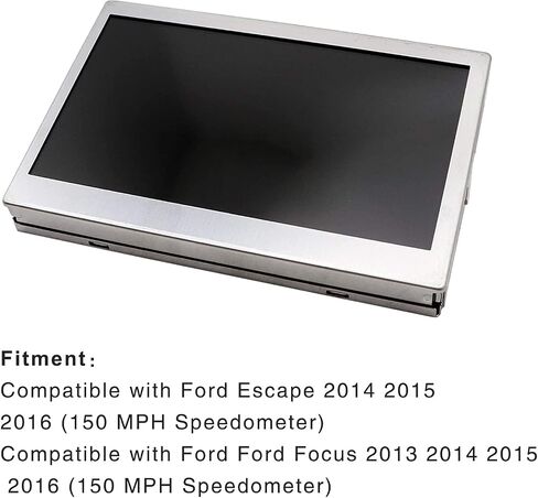 SecosAutoparts LCD Display Color Screen Compatible with Ford Focus 2014 2015 2016 Compatible with Ford Escape 2013 2014 2015 2016# LQ042T5DZ11 LQ042T5DZ13A 150 MPH Speedometer Instrument in Saudi Arabia