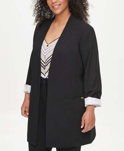 Calvin Klein Women's Open Front Wear to Work Suits Blazer in Saudi Arabia
