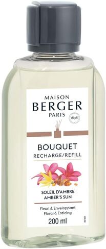MAISON BERGER 106033 Vanilla Gourmet Diffuser Refill, Clear in Kuwait