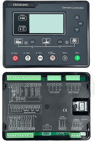 1 قطعة JXG6110U 6120U وحدة تحكم بالمولد الديزل AMF السيارات بدء إيقاف وحدة التحكم لوحة مولد أجزاء استبدال HGM6120N(6110U) in Saudi Arabia