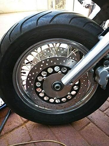 قرص الفرامل الأمامية الدوار لياماها V-Star Classic XVS650 98-17/ XVS 1100 V-Star Classic Custom 1999-2009/ XV535 S Virago 95-03/ Royal Star XVZ1300 96-13 in Saudi Arabia