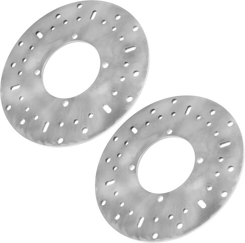 Caltric 2 Front Brake Disc Rotor Compatible with Polaris Ranger 700 4X4 2006-2008 / 6X6 2006-2009 in Saudi Arabia