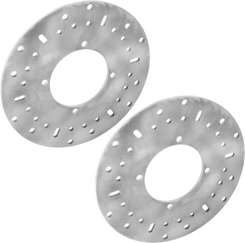 Caltric 2 Front Brake Disc Rotor Compatible with Polaris Ranger 700 4X4 2006-2008 / 6X6 2006-2009 in Saudi Arabia