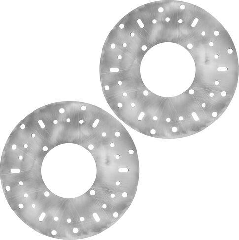 Caltric 2 Front Brake Disc Rotor Compatible with Polaris Ranger 700 4X4 2006-2008 / 6X6 2006-2009 in Saudi Arabia