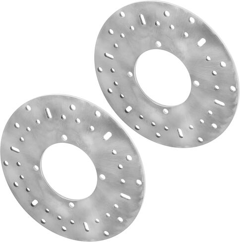 Caltric 2 Front Brake Disc Rotor Compatible with Polaris Ranger 700 4X4 2006-2008 / 6X6 2006-2009 in Saudi Arabia