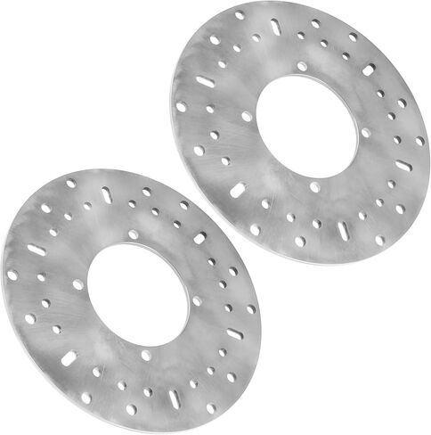 Caltric 2 Front Brake Disc Rotor Compatible with Polaris Ranger 700 4X4 2006-2008 / 6X6 2006-2009 in Saudi Arabia