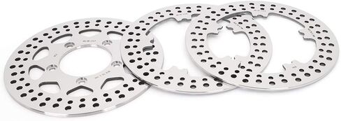 TOFR 11.8" Front Rear Brake Rotors Discs for Harley VRSC 10th Anniversary V Rod 2012 V-Rod 2006 VRSCD Night Rod 2006-2008 VRSCDX Night Rod Special (Cast Wheel) VRSCR Street Rod 2006-2007 in Saudi Arabia