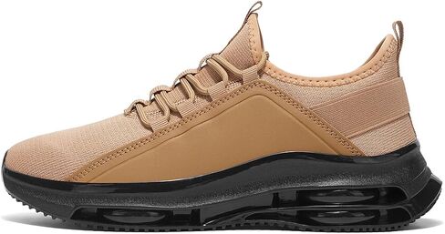 Men's Lightweight Air Cushion Sneakers - Breathable Mesh Athletic Shoes for Casual & Sports Wear in Saudi Arabia