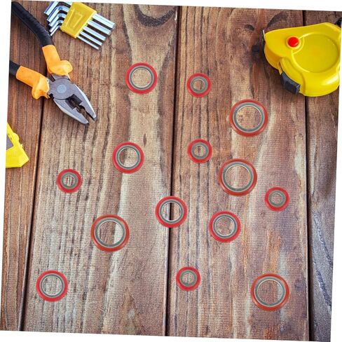 Sealing Washers for Air Conditioning Repair 30-Piece Kit of Car Gasket Heat Resistant Design in Saudi Arabia