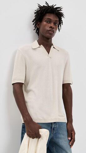 rag & bone Men's Harvey Chevron Johnny Polo in Saudi Arabia