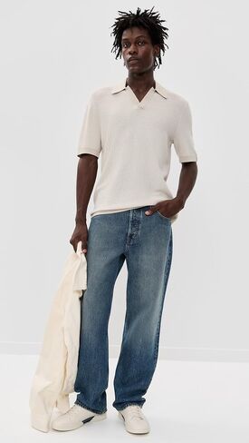 rag & bone Men's Harvey Chevron Johnny Polo in Saudi Arabia