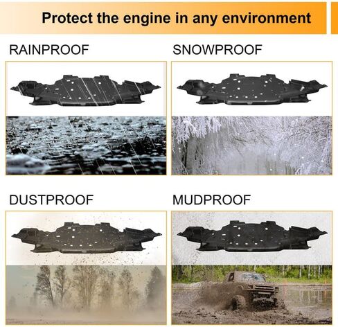 Front Under Engine Splash Shield Compatible with 2015-2020 H0nda Fit DX EX-L EX Fun Engine Under Cover Mudguard HO1228147 in Saudi Arabia