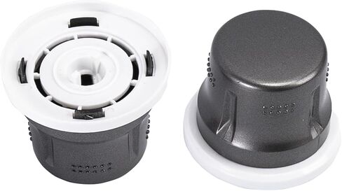 Rldym 2 Pcs Air Conditioning Control Knob Cover 55925-0E050 for Toyota Highlander 2009 2010 2011 2012 2013 in Saudi Arabia