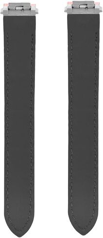 Ewatchparts 15MM LEATHER WATCHBAND STRAP COMPATIBLE WITH LADY CARTIER ROADSTER 2675 2723 QUICK REL PINK in Saudi Arabia