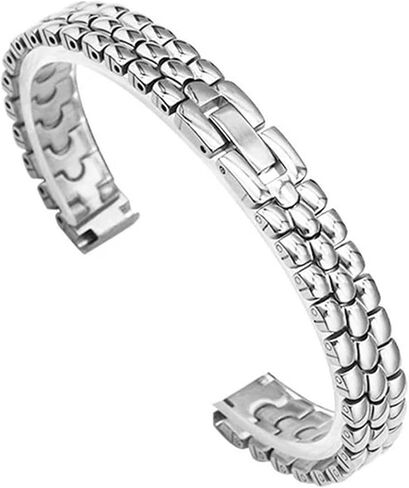 Stainless Steel Watchband Small Wristband 6mm 8mm 10mm Metal Watch Strap Rose Gold Bracelet in Saudi Arabia